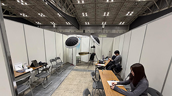 就活・社内イベントの大規模撮影